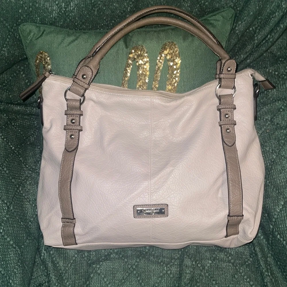 Grey Jessica Simpson Purse - Picture 1 of 7